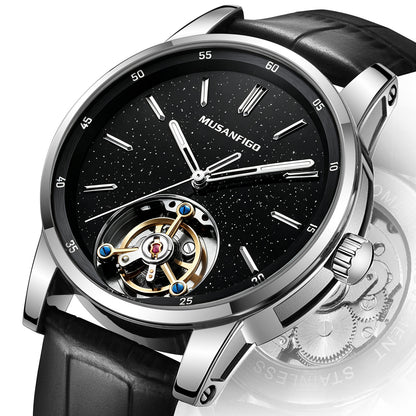 MUSANFIGO CATHEDRAL MG05 Skeleton Automatic Watch for Men | 30m Waterproof