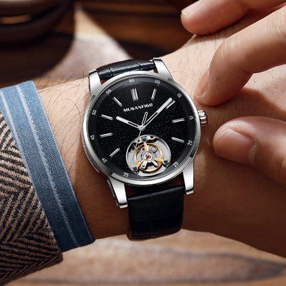 MUSANFIGO CATHEDRAL MG05 Skeleton Automatic Watch for Men | 30m Waterproof